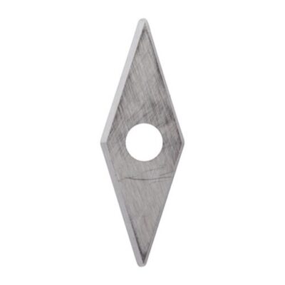 HIGH-SPEED STEEL INSERT 7 DEGREE RELIEF, THICKNESS: .125”, SHAPE: DIAMOND