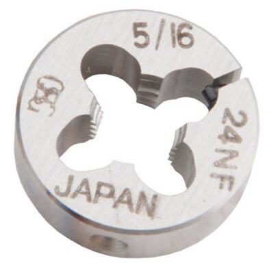 BOLT KNOB DIE 5/16-24 BOLT KNOB ROUND DIE, 13/16” DIAMETER, 5/16”-24 THREAD