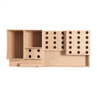 MAGNA-TIP SCREWDRIVER & BIT STORAGE STANDARD SET BENCH TRAY ONLY TAN