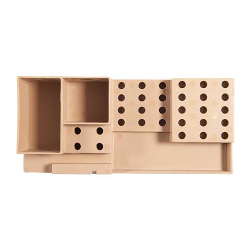 MAGNA-TIP SCREWDRIVER & BIT STORAGE STANDARD SET BENCH TRAY ONLY TAN