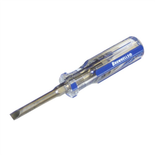FIXED BLADE GUNSMITH’S SCREWDRIVERS™ FIXED BLADE SCREWDRIVER #1, .12 SHANK, .030 BLADE THICKNESS FIXED BLADE GUNSMITH’S SCREWDRIVERS™ FIXED BLADE SCREWDRIVER #1, .12 SHANK, .030 BLADE THICKNESS