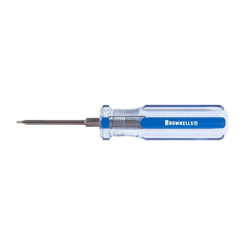 FIXED BLADE GUNSMITH’S SCREWDRIVERS™ FIXED BLADE SCREWDRIVER #3, .15 SHANK, .030 BLADE THICKNESS FIXED BLADE GUNSMITH’S SCREWDRIVERS™ FIXED BLADE SCREWDRIVER #3, .15 SHANK, .030 BLADE THICKNESS
