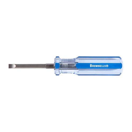 FIXED BLADE GUNSMITH’S SCREWDRIVERS™ FIXED BLADE SCREWDRIVER #10, .24 SHANK, .040 BLADE THICKNESS FIXED BLADE GUNSMITH’S SCREWDRIVERS™ FIXED BLADE SCREWDRIVER #10, .24 SHANK, .040 BLADE THICKNESS