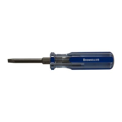 FIXED BLADE GUNSMITH’S SCREWDRIVERS™ FIXED BLADE SCREWDRIVER #12, .27 SHANK, .045 BLADE THICKNESS