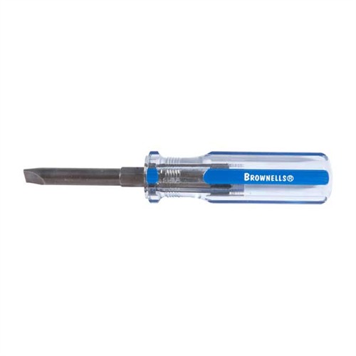 FIXED BLADE GUNSMITH’S SCREWDRIVERS™ FIXED BLADE SCREWDRIVER #20, .36 SHANK, .060 BLADE THICKNESS FIXED BLADE GUNSMITH’S SCREWDRIVERS™ FIXED BLADE SCREWDRIVER #20, .36 SHANK, .060 BLADE THICKNESS