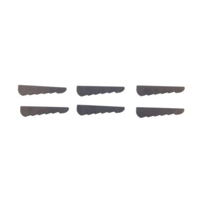 RIFLE REAR SIGHT ELEVATORS REAR SIGHT SINGLE STEP ELEVATORS 0.050” BLACK 6 PACK