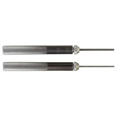 GUNSMITH REPLACEABLE PIN PUNCH SET WITH 2” PINS REPLACEMENT PIN PUNCH SET OF 3, W/2” PINS