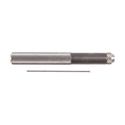 GUNSMITH REPLACEABLE PIN PUNCH SET REPLACEMENT PIN PUNCH, 2” LONG, .039 DIA.