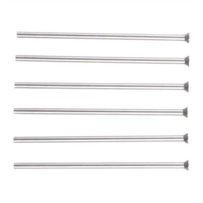 GUNSMITH REPLACEABLE PIN PUNCH SET REPLACEMENT PINS, 2-1/2”X.091” 6 PACK