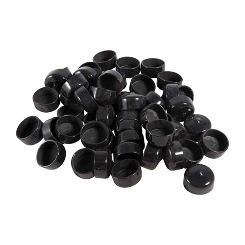 VINYL TUBE CAPS 1” (2.5CM) BLACK VINYL TUBE CAP 50 PACK VINYL TUBE CAPS 1” (2.5CM) BLACK VINYL TUBE CAP 50 PACK