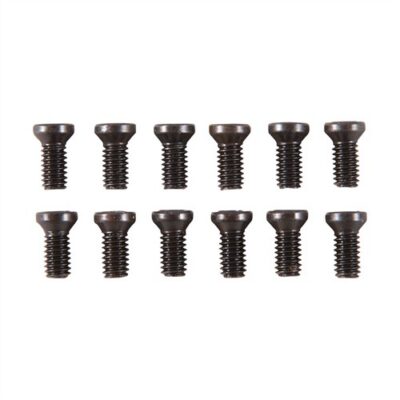 SOCKET HEAD SCOPE RING & BASE SCREW KIT 6-40X1/4” WEAVER OVAL SOCKET SCREWS RUGER/SAKO RINGS 12PK