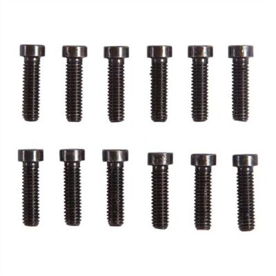 SOCKET HEAD SCOPE RING & BASE SCREW KIT 6-40X1/2” SOCKET HEAD CAP SCREWS FOR HANDGUN RIBS 12PK