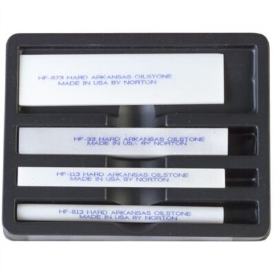 GUNSMITH’S PREMIUM ARKANSAS STONE FILE SET GUNSMITH’S PREMIUM HARD ARKANSAS STONE FILE SET