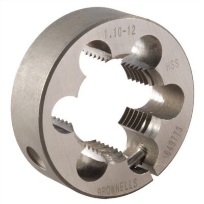 BARREL/RECEIVER DIES BARREL/RCVR DIE 2” DIA. 1.10”-12 TPI FOR LARGE RING MAUSER