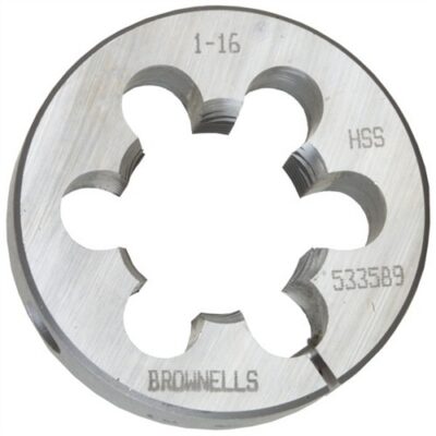 BARREL/RECEIVER DIES BARREL/RCVR DIE 2” DIA. 1”-16 TPI FOR FN/FAL