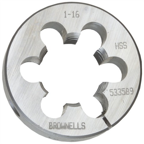BARREL/RECEIVER DIES BARREL/RCVR DIE 2” DIA. 1”-16 TPI FOR FN/FAL