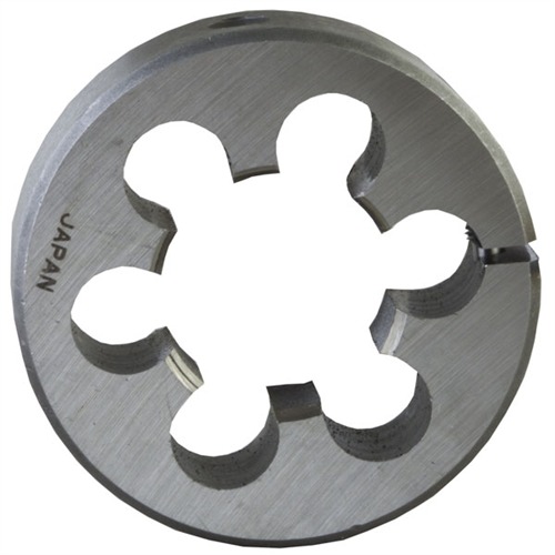 AR-15/M16 RECEIVER TAPS & DIES ROUND DIE 1”DIA, 3/16”-16 TPI FOR AR-15/M16 AR-15/M16 RECEIVER TAPS & DIES ROUND DIE 1”DIA, 3/16”-16 TPI FOR AR-15/M16