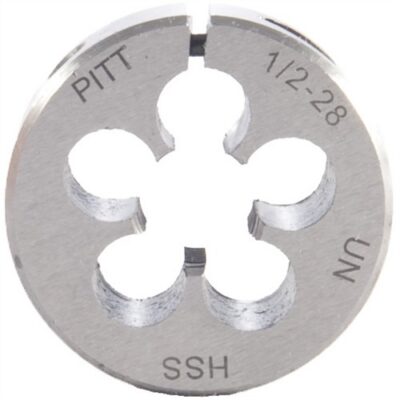 FLASH SUPPRESSOR DIE FOR AR-15/M16 & AR-308 FLASH SUPPRESSOR ROUND DIE 1” DIA, 1/2”-28 TPI FOR AR-15-M16