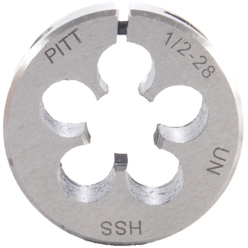FLASH SUPPRESSOR DIE FOR AR-15/M16 & AR-308 FLASH SUPPRESSOR ROUND DIE 1” DIA, 1/2”-28 TPI FOR AR-15-M16 FLASH SUPPRESSOR DIE FOR AR-15/M16 & AR-308 FLASH SUPPRESSOR ROUND DIE 1” DIA, 1/2”-28 TPI FOR AR-15-M16