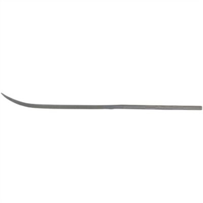 THREE SQUARE 60 DEGREE BENT NEEDLE FILES THREE SQUARE 60 DEGREE BENT NEEDLE FILE COARSE CUT STEEL