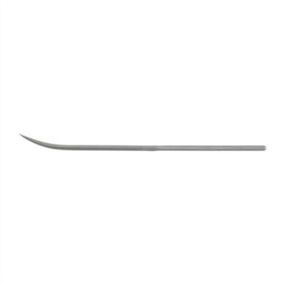 THREE SQUARE 60 DEGREE BENT NEEDLE FILES THREE SQUARE 60 DEGREE BENT NEEDLE FILE FINE CUT STEEL