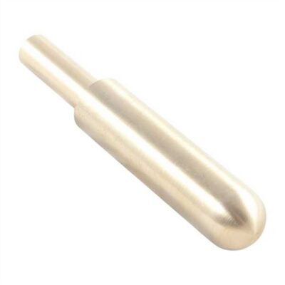 POWER CUSTOM BRASS MUZZLE CROWNING LAP NON-HANDLED FITS BORE .38/.357-.41 TIP RADIUS 1/4”(6.35MM)