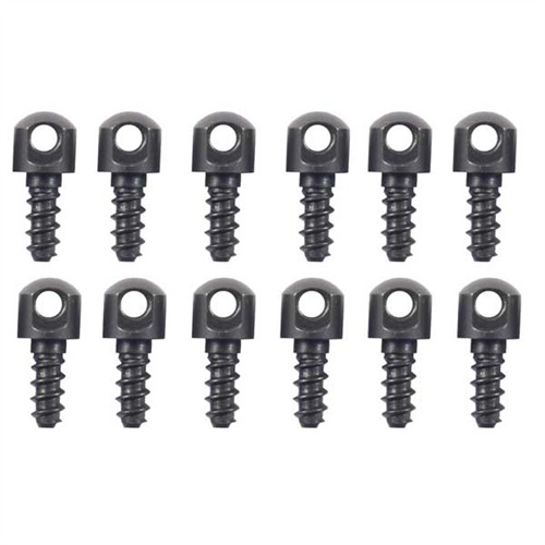 SLING SWIVEL STUD KIT SWIVEL STUD WOOD SCREW 1/2” 12 PACK