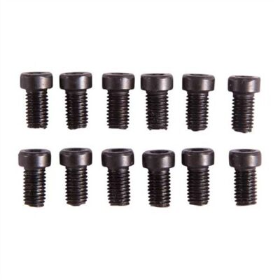 TORX HEAD SCOPE RING & BASE SCREW KIT T-10 FILLISTER HEAD SCREW 6-48 X 1/4” 12 PACK