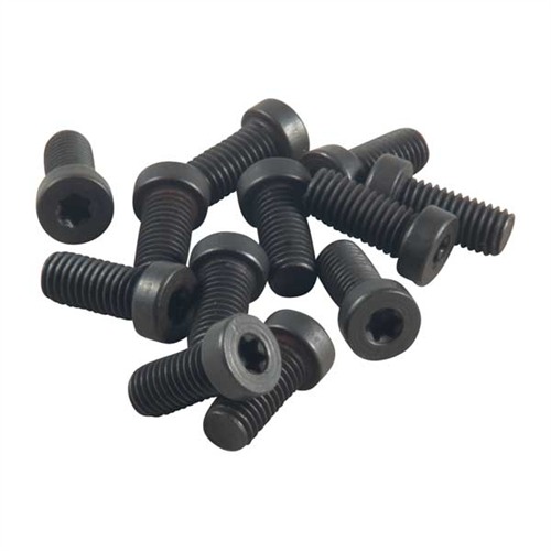 TORX HEAD SCOPE RING & BASE SCREW KIT T-10 FILLISTER HEAD SCREW 8-40 X 3/8” 12 PACK
