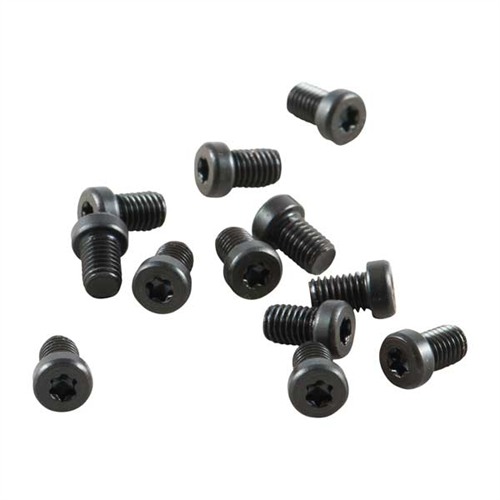 TORX HEAD SCOPE RING & BASE SCREW KIT T-10 FILLISTER HEAD SCREW 8-40 X 1/4” 12 PACK