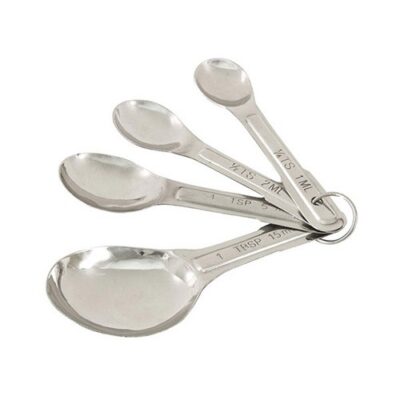 MEASURING SPOON SET MEASURING SPOON SET, STAINLESS STEEL