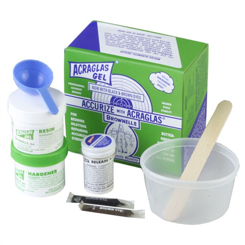 ACRAGLAS GEL 2 GUN BEDDING KITS ACRAGLAS GEL KIT 4OZ