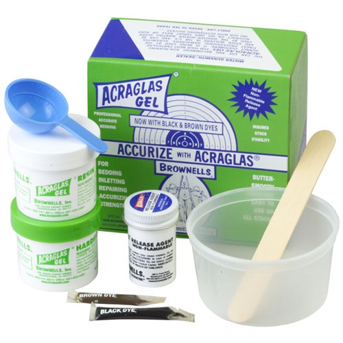 ACRAGLAS GEL 2 GUN BEDDING KITS ACRAGLAS GEL NON-FLAMMABLE KIT 4OZ