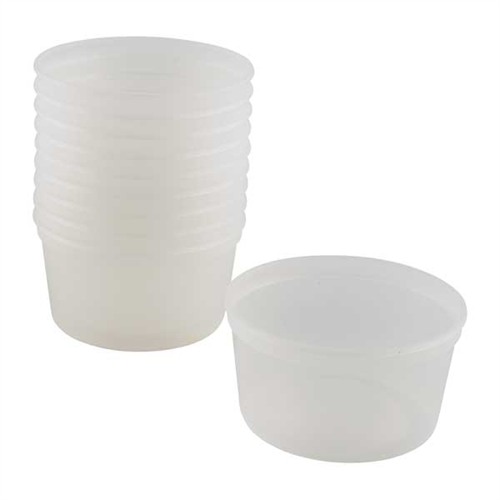 ACRAGLAS GEL MIXING DISHES ACRAGLAS GEL MIXING DISHES, 8OZ, 10 PACK