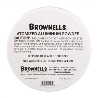 ATOMIZED METALS ATOMIZED ALUMINUM POWDER 5OZ