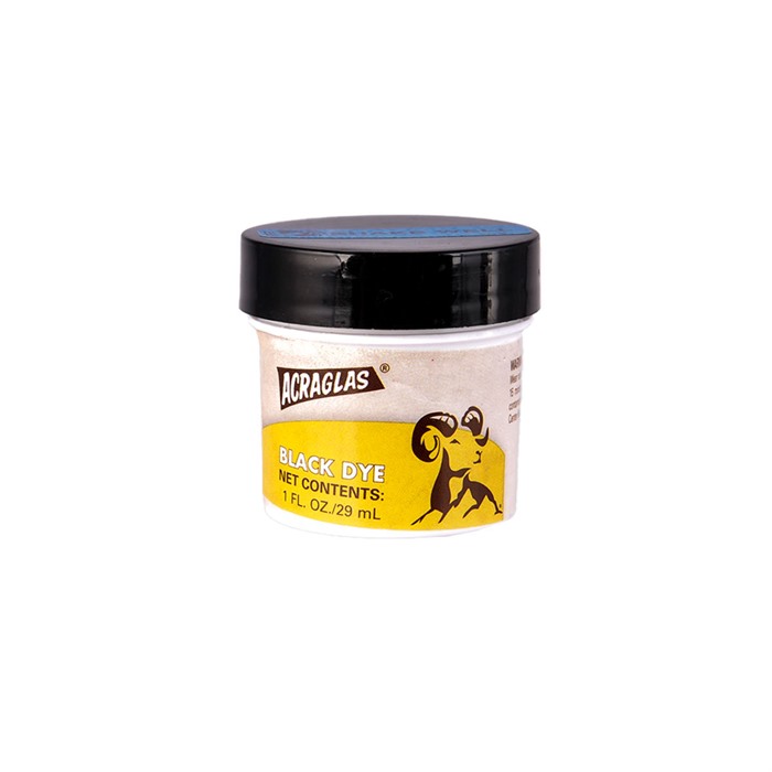 ACRAGLAS~ DYES ACRAGLAS DYE, BLACK, 1OZ ACRAGLAS~ DYES ACRAGLAS DYE, BLACK, 1OZ