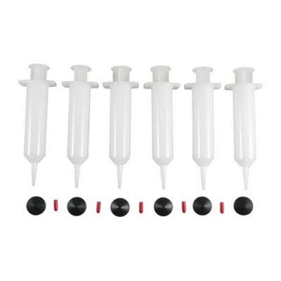 RE-USABLE SYRINGES RE-USABLE SYRINGE, 30CC, 6 PACK