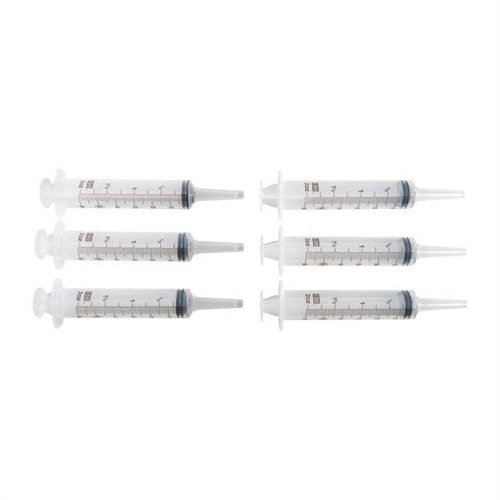 RE-USABLE SYRINGES RE-USABLE SYRINGE, 50CC, 6 PACK