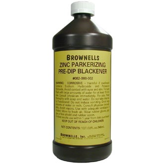 ZINC PARKERIZING PRE-DIP BLACKENER ZINC PARKERIZING PRE-DIP BLACKENER 1 QUART ZINC PARKERIZING PRE-DIP BLACKENER ZINC PARKERIZING PRE-DIP BLACKENER 1 QUART