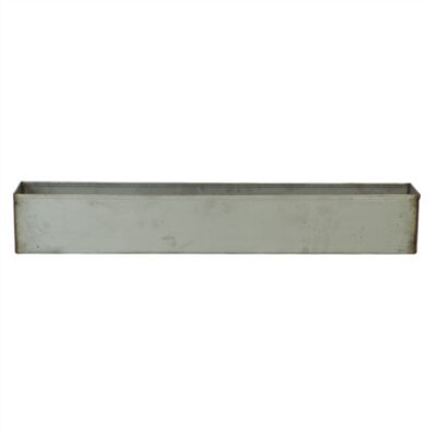 STAINLESS STEEL TANK FULL BLUING TANK, 40” L X 6” H X 6” W, STAINLESS STEEL