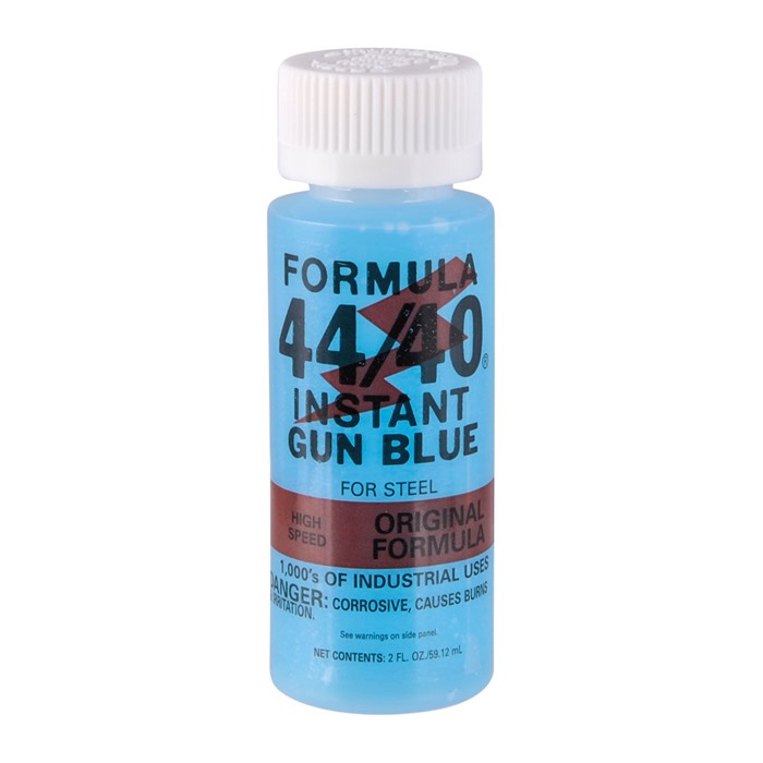 FORMULA 44/40~ INSTANT GUN BLUE FORMULA 44/40~ COLD BLUE 2OZ