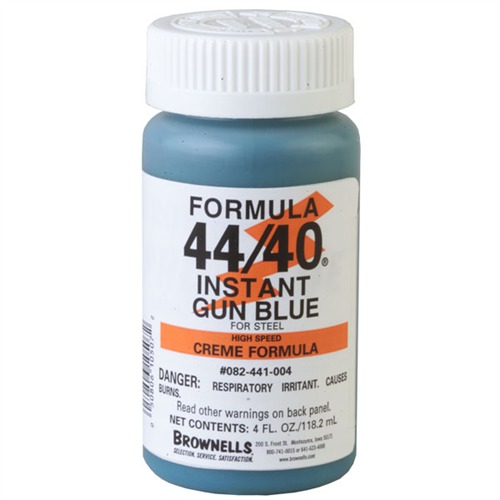 44/40~ CREME FORMULA 44/40 CREME COLD GUN BLUE 4OZ 44/40~ CREME FORMULA 44/40 CREME COLD GUN BLUE 4OZ