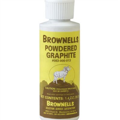 POWDERED GRAPHITE POWDERED GRAPHITE SPOUT BOTTLE, 1.4OZ
