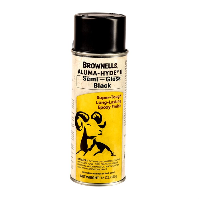 ALUMA-HYDE~ II ALUMA-HYDE II, SEMI-GLOSS BLACK, 12 OZ AEROSOL ALUMA-HYDE~ II ALUMA-HYDE II, SEMI-GLOSS BLACK, 12 OZ AEROSOL