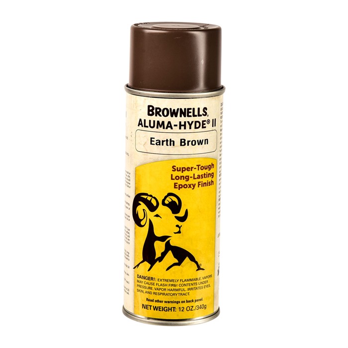 ALUMA-HYDE~ II ALUMA-HYDE II, MATTE EARTH BROWN, 12 OZ AEROSOL