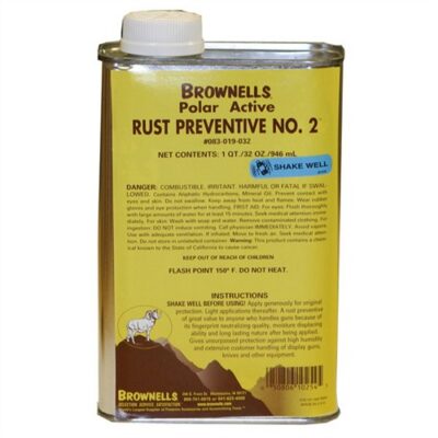 RUST PREVENTIVE No. 2? RUST PREVENTIVE #2, QUART, 32OZ