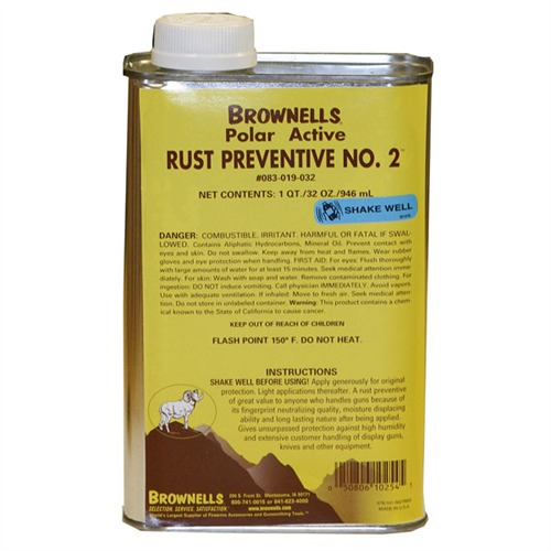 RUST PREVENTIVE No. 2? RUST PREVENTIVE #2, QUART, 32OZ RUST PREVENTIVE No. 2? RUST PREVENTIVE #2, QUART, 32OZ