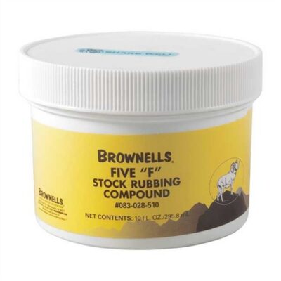 FIVE ”F”? COMPOUND FIVE ”F” STOCK RUBBING COMPOUND 10OZ