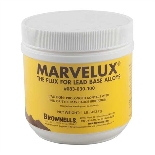 MARVELUX® BULLET CASTING FLUX MARVELUX~ BULLET CASTING FLUX 16OZ MARVELUX® BULLET CASTING FLUX MARVELUX~ BULLET CASTING FLUX 16OZ