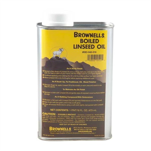 BOILED LINSEED OIL BOILED LINSEED OIL, 1 PINT